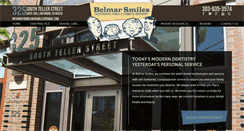 Desktop Screenshot of belmarsmiles.com