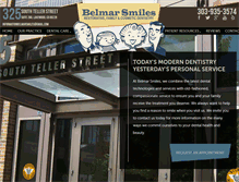 Tablet Screenshot of belmarsmiles.com